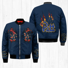 Load image into Gallery viewer, Pitt Panthers NCAA Claws Bomber Jacket Apparel Gift For Fans L0411-86