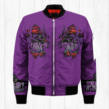 Load image into Gallery viewer, Prairie View A&amp;M Panthers NCAA Claws Bomber Jacket Apparel Gift For Fans L0411-84