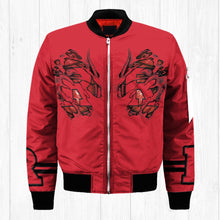 Load image into Gallery viewer, Rutgers Scarlet Knights NCAA Claws Bomber Jacket Apparel Gift For Fans L0411-76