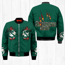 Load image into Gallery viewer, Sacramento State Hornets NCAA Claws Bomber Jacket Apparel Gift For Fans L0411-75