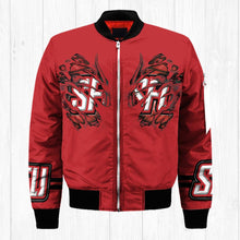 Load image into Gallery viewer, Saint Francis Red Flash NCAA Claws Bomber Jacket Apparel Gift For Fans L0411-73
