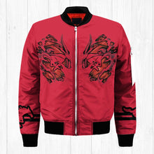 Load image into Gallery viewer, SMU Mustang NCAA Claws Bomber Jacket Apparel Gift For Fans L0411-66