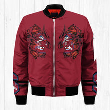 Load image into Gallery viewer, South Carolina State Bulldogs NCAA Claws Bomber Jacket Apparel Gift For Fans L0411-63