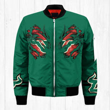 Load image into Gallery viewer, South Florida Bulls NCAA Claws Bomber Jacket Apparel Gift For Fans L0411-60