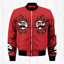 Load image into Gallery viewer, Southern Utah Thunderbirds NCAA Claws Bomber Jacket Apparel Gift For Fans L0411-54