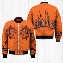 Load image into Gallery viewer, Syracuse Orange NCAA Claws Bomber Jacket Apparel Gift For Fans L0411-49