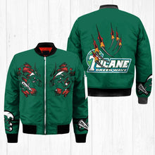 Load image into Gallery viewer, Tulane Green Wave NCAA Claws Bomber Jacket Apparel Gift For Fans L0411-35