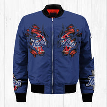 Load image into Gallery viewer, Tulsa Golden Hurricane NCAA Claws Bomber Jacket Apparel Gift For Fans L0411-34