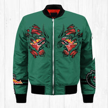 Load image into Gallery viewer, UAB Blazers NCAA Claws Bomber Jacket Apparel Gift For Fans L0411-33
