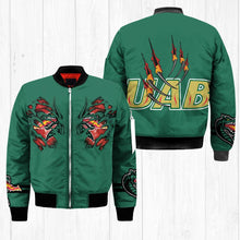 Load image into Gallery viewer, UAB Blazers NCAA Claws Bomber Jacket Apparel Gift For Fans L0411-33