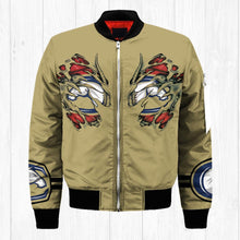 Load image into Gallery viewer, UC Davis Aggies NCAA Claws Bomber Jacket Apparel Gift For Fans L0411-32