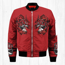 Load image into Gallery viewer, UMass Minutemen NCAA Claws Bomber Jacket Apparel Gift For Fans L0411-28