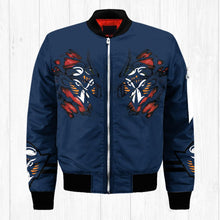 Load image into Gallery viewer, UT Martin Skyhawks NCAA Claws Bomber Jacket Apparel Gift For Fans L0411-25