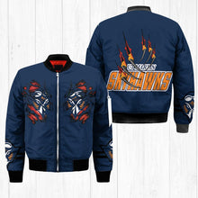 Load image into Gallery viewer, UT Martin Skyhawks NCAA Claws Bomber Jacket Apparel Gift For Fans L0411-25