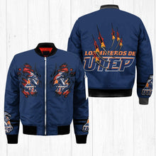 Load image into Gallery viewer, UTEP Miners NCAA Claws Bomber Jacket Apparel Gift For Fans L0411-22