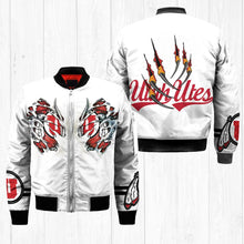 Load image into Gallery viewer, Utah Utes NCAA Claws Bomber Jacket Apparel Gift For Fans L0411-23