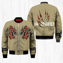 Load image into Gallery viewer, Vanderbilt Commodores NCAA Claws Bomber Jacket Apparel Gift For Fans L0411-19