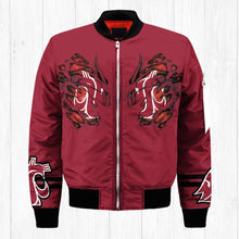 Load image into Gallery viewer, Washington State Cougars NCAA Claws Bomber Jacket Apparel Gift For Fans L0411-12