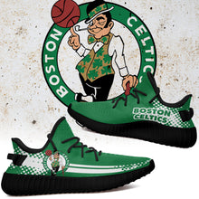Load image into Gallery viewer, Boston Celtics NBA Sport Teams Like Yeezy Boost Shoes T10711 29
