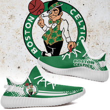Load image into Gallery viewer, Boston Celtics NBA Sport Teams Like Yeezy Boost Shoes T10711 29