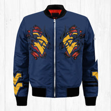 Load image into Gallery viewer, West Virginia Mountaineers NCAA Claws Bomber Jacket Apparel Gift For Fans L0411-10