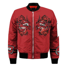 Load image into Gallery viewer, Western Kentucky Hilltoppers NCAA Claws Bomber Jacket Apparel Gift For Fans L0411-08