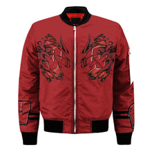 Load image into Gallery viewer, Wisconsin Badgers NCAA Claws Bomber Jacket Apparel Gift For Fans L0411-05
