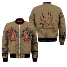 Load image into Gallery viewer, Wofford Monogram NCAA Claws Bomber Jacket Apparel Gift For Fans L0411-04