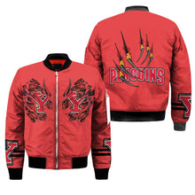 Load image into Gallery viewer, Youngstown State Penguins NCAA Claws Bomber Jacket Apparel Gift For Fans L0411-01