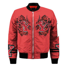 Load image into Gallery viewer, Youngstown State Penguins NCAA Claws Bomber Jacket Apparel Gift For Fans L0411-01