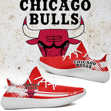 Load image into Gallery viewer, Chicago Bulls NBA Sport Teams Like Yeezy Boost Shoes T10711 26