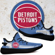 Load image into Gallery viewer, Detroit Pistons NBA Sport Teams Like Yeezy Boost Shoes T10711 22