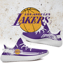Load image into Gallery viewer, Los Angeles Lakers NBA Sport Teams Like Yeezy Boost Shoes T10711 17