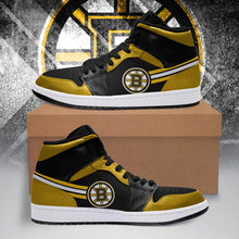 Load image into Gallery viewer, Boston Bruins NHL Jordan Sneakers Shoes T2910-V01-28