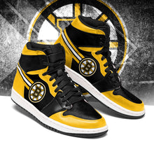 Load image into Gallery viewer, Boston Bruins NHL Jordan Sneakers Shoes T2910-V01-28