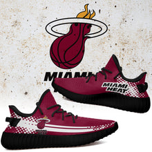Load image into Gallery viewer, Miami Heat NBA Sport Teams Like Yeezy Boost Shoes T10711 15