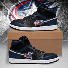 Load image into Gallery viewer, Columbus Blue Jackets NHL Jordan Sneakers Shoes T2910-V01-31