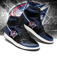 Load image into Gallery viewer, Columbus Blue Jackets NHL Jordan Sneakers Shoes T2910-V01-31