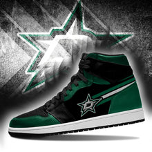 Load image into Gallery viewer, Dallas Stars NHL Jordan Sneakers Shoes T2910-V01-22
