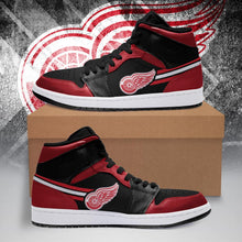 Load image into Gallery viewer, Detroit Red Wings NHL Jordan Sneakers Shoes T2910-V01-21