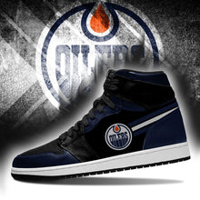 Load image into Gallery viewer, Edmonton Oilers NHL Jordan Sneakers Shoes T2910-V01-20