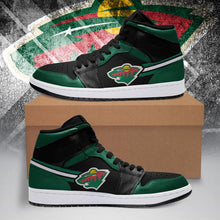 Load image into Gallery viewer, Minnesota Wild NHL Jordan Sneakers Shoes T2910-V01-17
