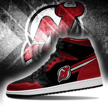 Load image into Gallery viewer, New Jersey Devils NHL Jordan Sneakers Shoes T2910-V01-14