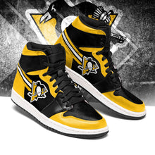 Load image into Gallery viewer, Pittsburgh Penguins NHL Jordan Sneakers Shoes T2910-V01-9