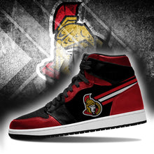 Load image into Gallery viewer, Ottawa Senators NHL Jordan Sneakers Shoes T2910-V01-11