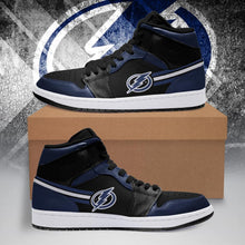 Load image into Gallery viewer, Tampa Bay Lightning NHL Jordan Sneakers Shoes T2910-V01-6
