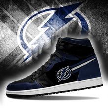 Load image into Gallery viewer, Tampa Bay Lightning NHL Jordan Sneakers Shoes T2910-V01-6