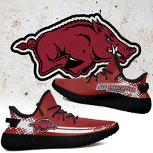 Load image into Gallery viewer, Arkansas Razorback NCAA Sport Teams Like Yeezy Boost Shoes T10711 241
