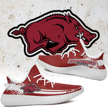 Load image into Gallery viewer, Arkansas Razorback NCAA Sport Teams Like Yeezy Boost Shoes T10711 241