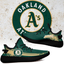 Load image into Gallery viewer, Oakland Athletics MLB Sport Teams Like Yeezy Boost Shoes T10911 27